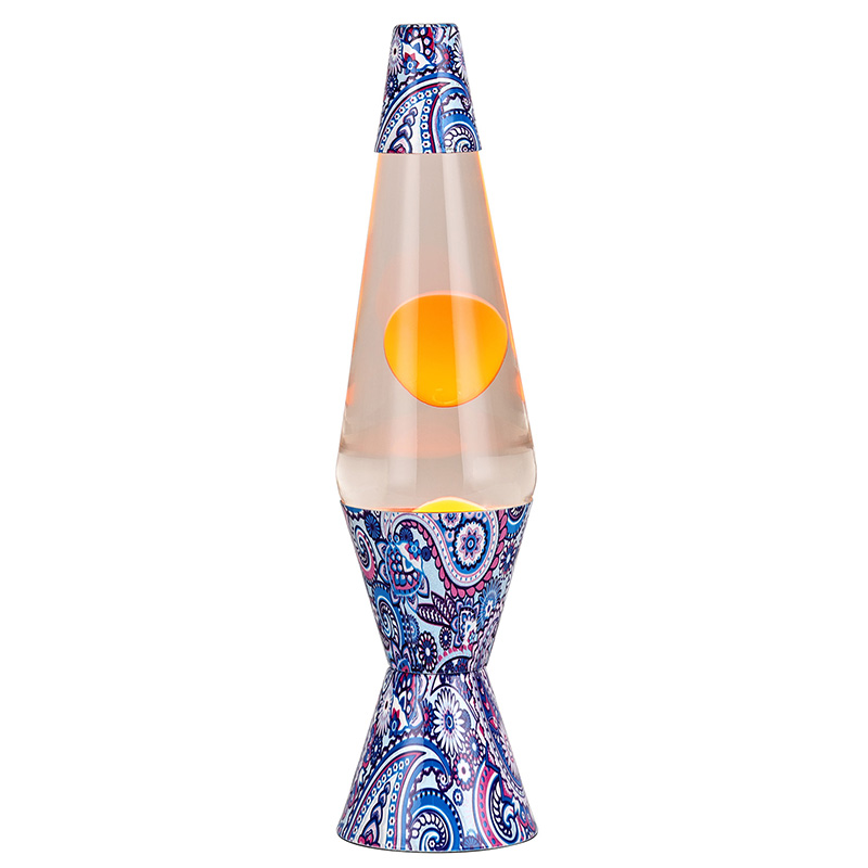 15 inch Blue and white color texture lava lamp