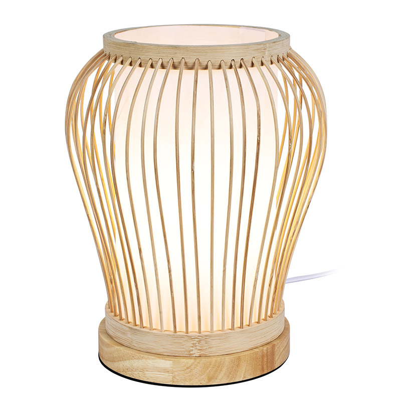 The Simple Wooden Table Lamp