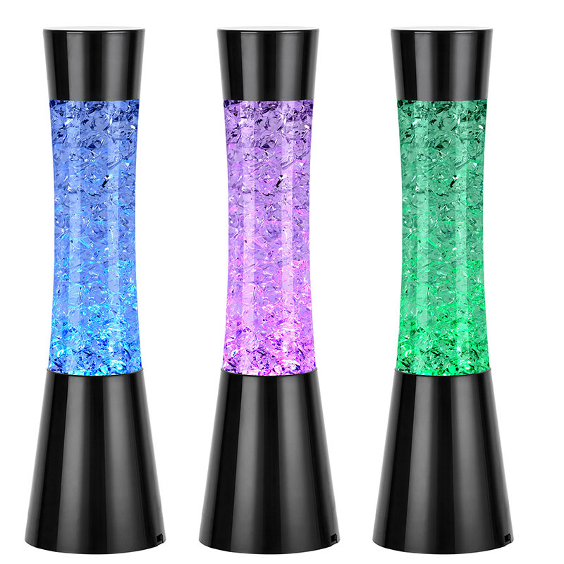 Led ICE lava lamp with 3AAA battery