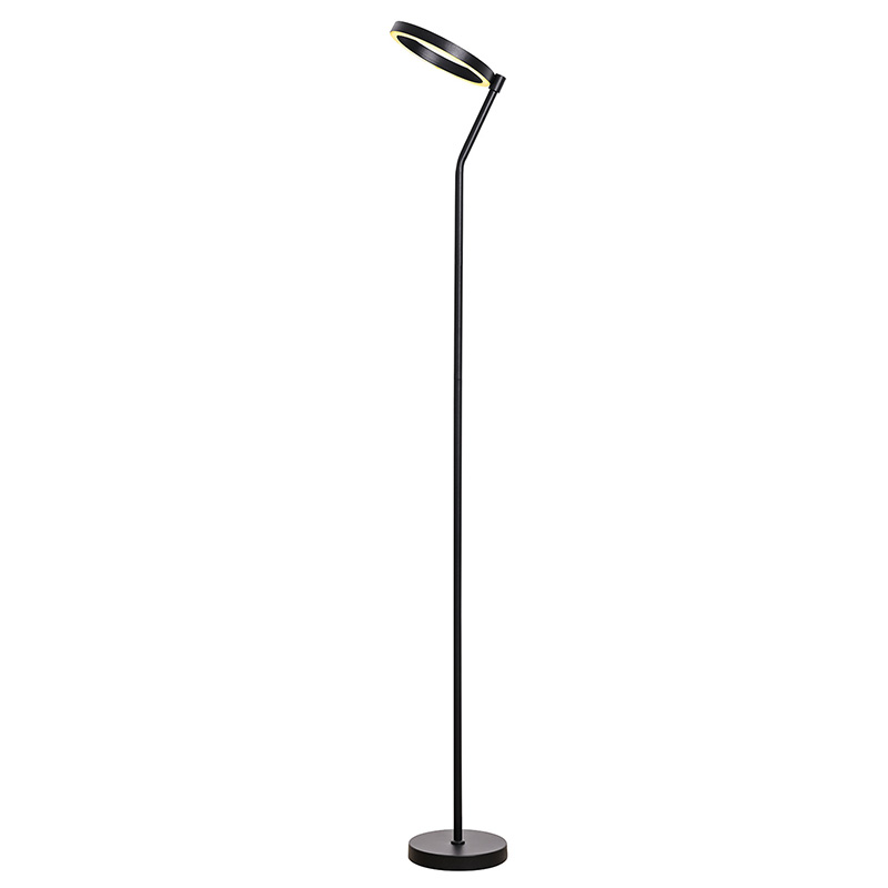 Modern LED Floor Lamp with Adjustable Color Temperature and Brightness
