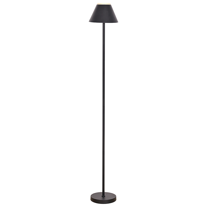 Ultra-minimalist single-pole floor lamp
