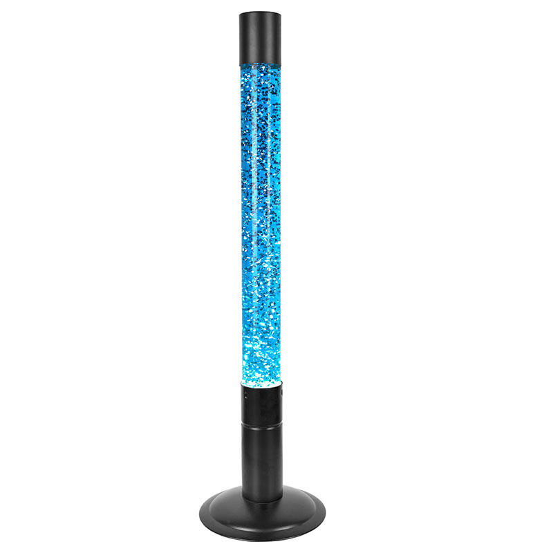 Wholesale Blue water glitter hotel decor lamp