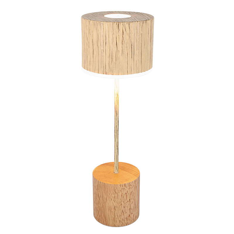 Wooden led reading lights with battery